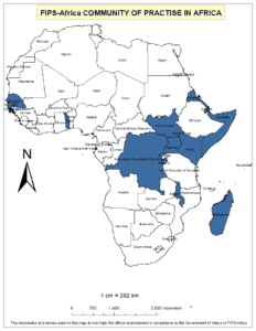 MAP: FIPS-AFRICA in Africa